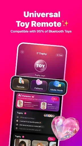 Скриншот 1 — Tophy - Match,Chat,Dating