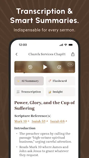 Скриншот 2 — Bible Note Taker & Recorder