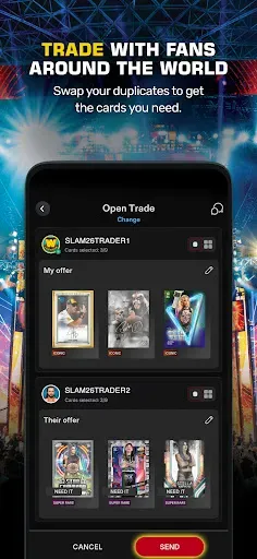 Скриншот 3 — WWE SLAM by Topps® Card Trader