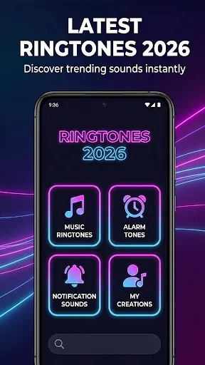 Скриншот 1 — Рингтоны 2026: Новинки