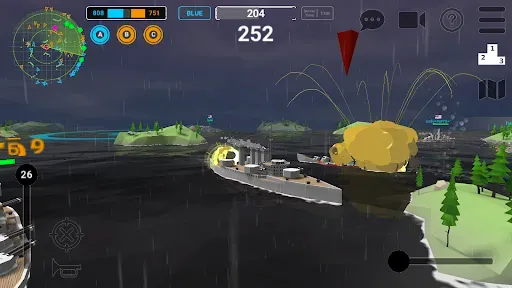 Скриншот 4 — Ships of Glory: Warship Battle