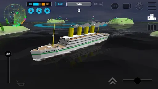 Скриншот 8 — Ships of Glory: Warship Battle