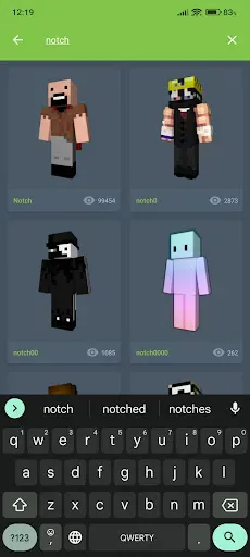 Скриншот 7 — MSkins - Скины Minecraft