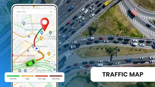 Скриншот 8 — жива спутниковая 3д gps карта