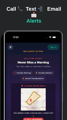 Скриншот 3 — Tornado Tracker by TornadoPath