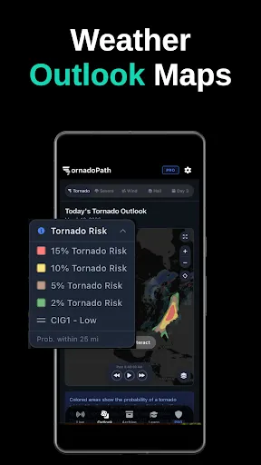 Скриншот 4 — Tornado Tracker by TornadoPath