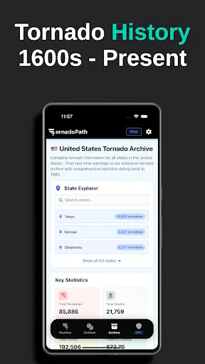 Скриншот 5 — Tornado Tracker by TornadoPath