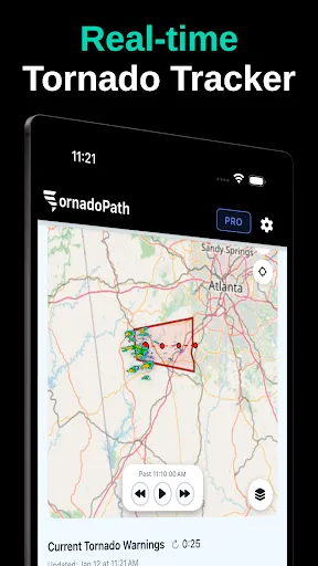 Скриншот 7 — Tornado Tracker by TornadoPath