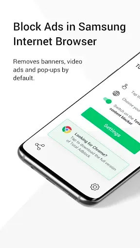 Скриншот 1 — Total Adblock for Samsung