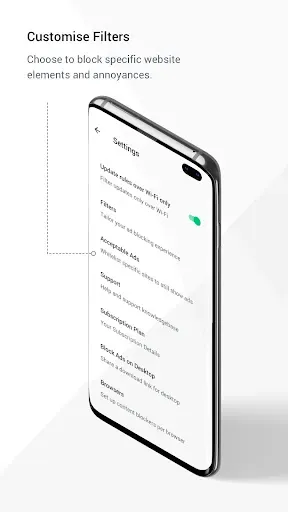 Скриншот 3 — Total Adblock for Samsung