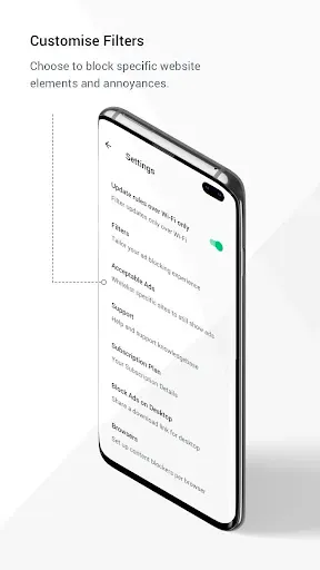 Скриншот 7 — Total Adblock for Samsung
