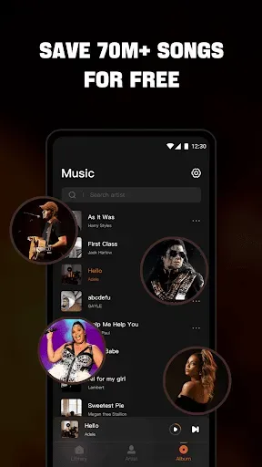 Скриншот 2 — Offline Music Player - Mixtube
