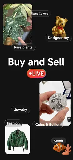 Скриншот 1 — Palmstreet: Buy & Sell LIVE
