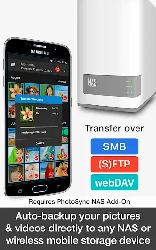 Скриншот 3 — PhotoSync Autotransfer Add-On
