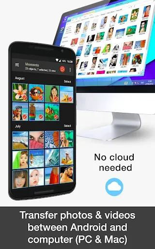Скриншот 3 — PhotoSync Bundle Add-On