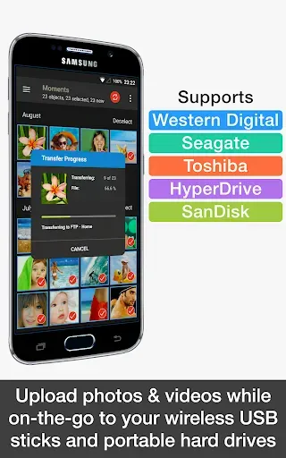 Скриншот 3 — PhotoSync NAS Add-On