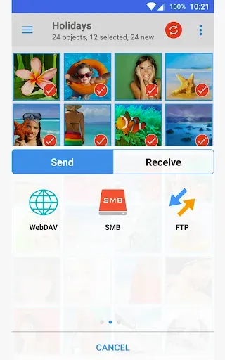 Скриншот 6 — PhotoSync NAS Add-On