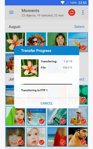 Скриншот 7 — PhotoSync NAS Add-On