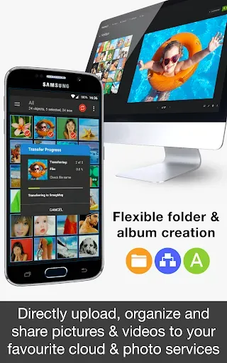 Скриншот 2 — PhotoSync Cloud Add-On