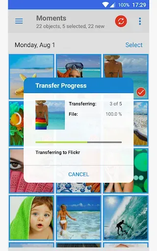 Скриншот 6 — PhotoSync Cloud Add-On