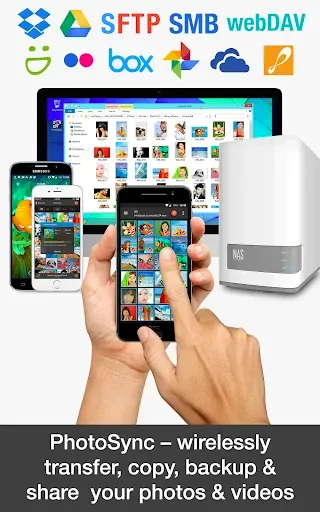 Скриншот 1 — PhotoSync – Transfer Photos