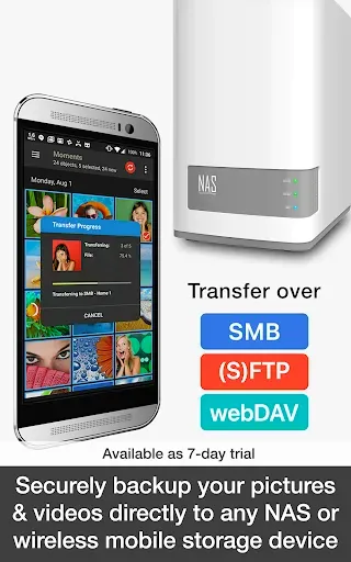 Скриншот 5 — PhotoSync – Transfer Photos