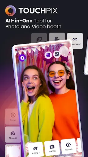 Скриншот 1 — Touchpix - Photo & Video Booth