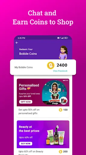 Скриншот 8 — Bobble AI Keyboard Fonts,Emoji