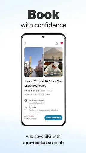Скриншот 2 — TourRadar: Tours & Adventures