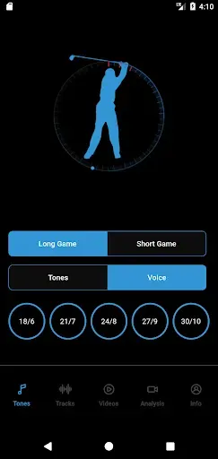 Скриншот 1 — Tour Tempo Golf Total Game