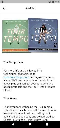 Скриншот 5 — Tour Tempo Golf Total Game