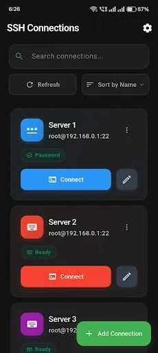 Скриншот 2 — SSH Terminal Client