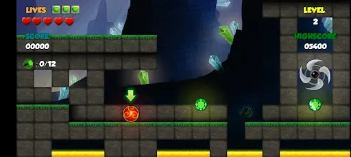 Скриншот 2 — Red the Ball 1