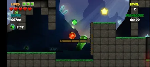 Скриншот 3 — Red the Ball 1
