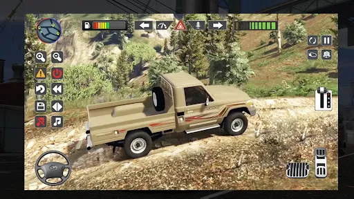 Скриншот 1 — Toyota PickUp 4x4 Simulator