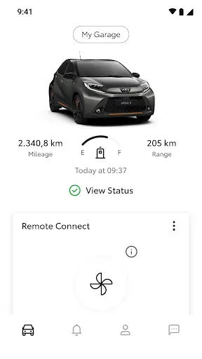 Скриншот 1 — MyToyota