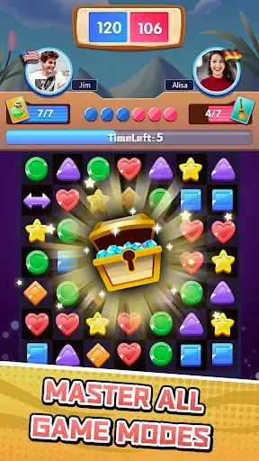 Скриншот 5 — Match Puzzle - PVP Match 3