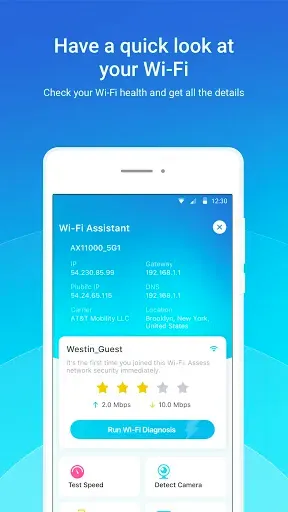 Скриншот 1 — Wi-Fi Toolkit