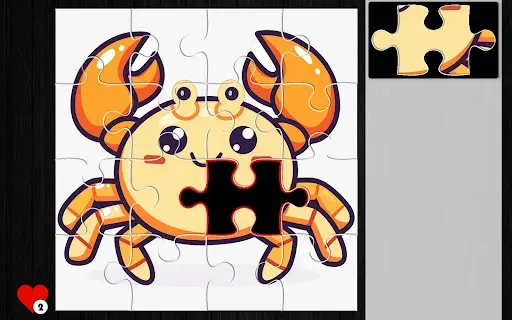 Скриншот 1 — Animal Puzzle for Kids