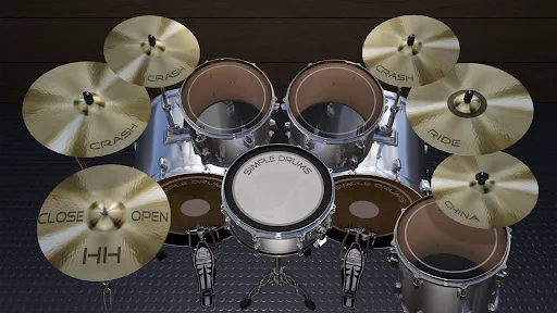 Скриншот 5 — Simple Drums Basic - 3D Drums
