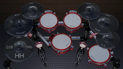 Скриншот 7 — Simple Drums Basic - 3D Drums