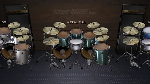 Скриншот 8 — Simple Drums Basic - 3D Drums