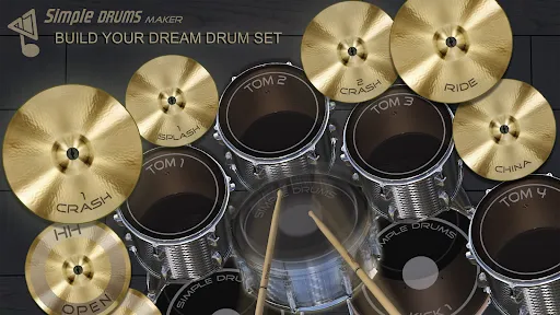 Скриншот 1 — Drums Maker: Drum simulator