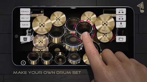 Скриншот 3 — Drums Maker: Drum simulator