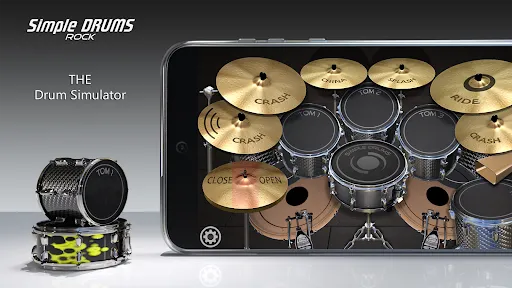 Скриншот 1 — Simple Drums Rock - ударные