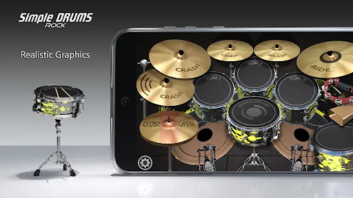 Скриншот 2 — Simple Drums Rock - ударные