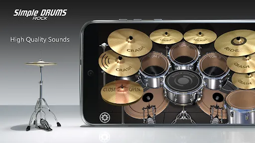 Скриншот 3 — Simple Drums Rock - ударные