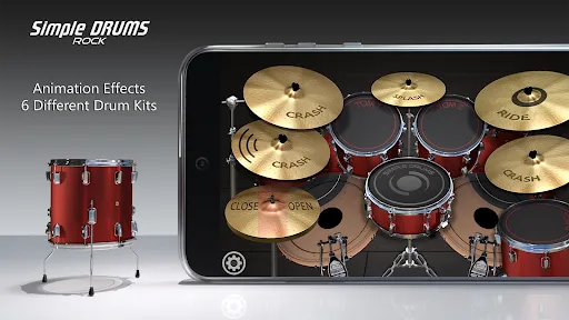 Скриншот 4 — Simple Drums Rock - ударные