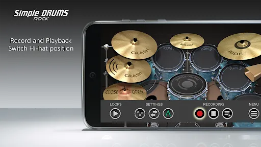 Скриншот 6 — Simple Drums Rock - ударные