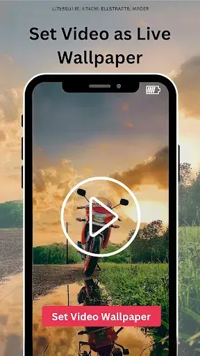 Скриншот 1 — LockScreen Video Wallpapers